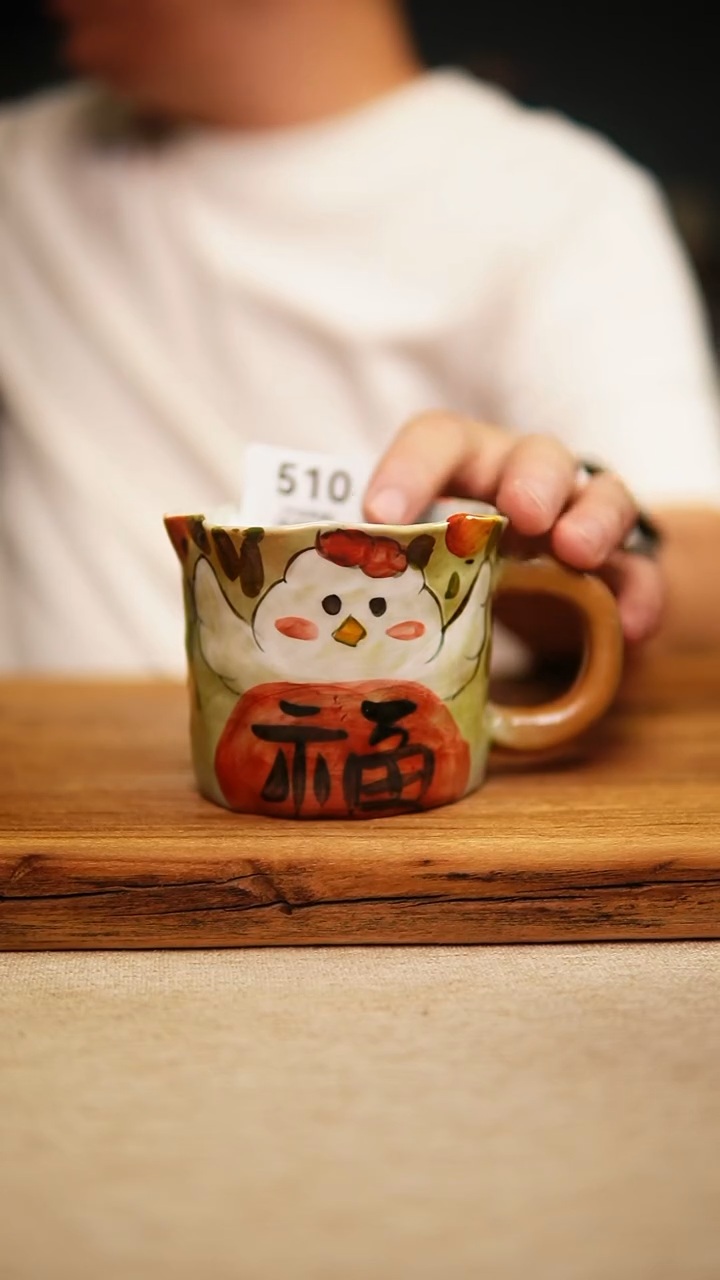 @@陶园瓷舍@@纯手工手绘@高温釉下彩