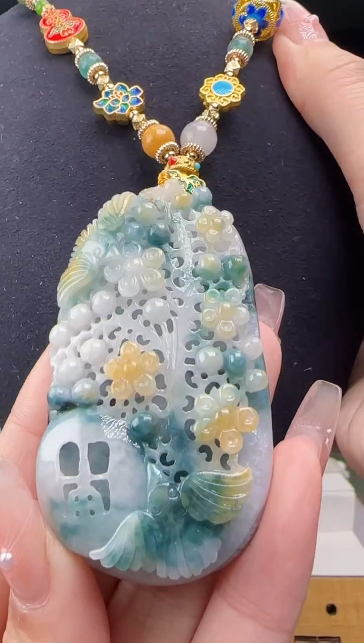 【闪购商品】翡翠颈饰未镶嵌MM@@WS1WX28518