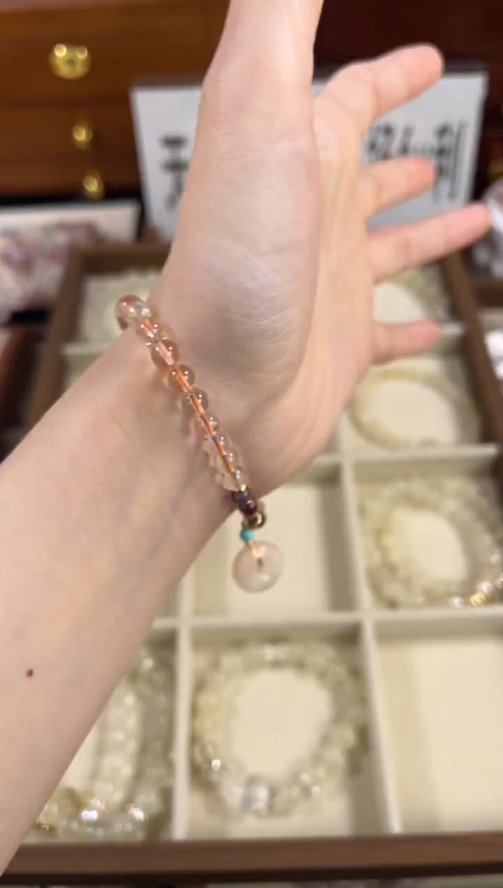 未镶嵌手串水晶         