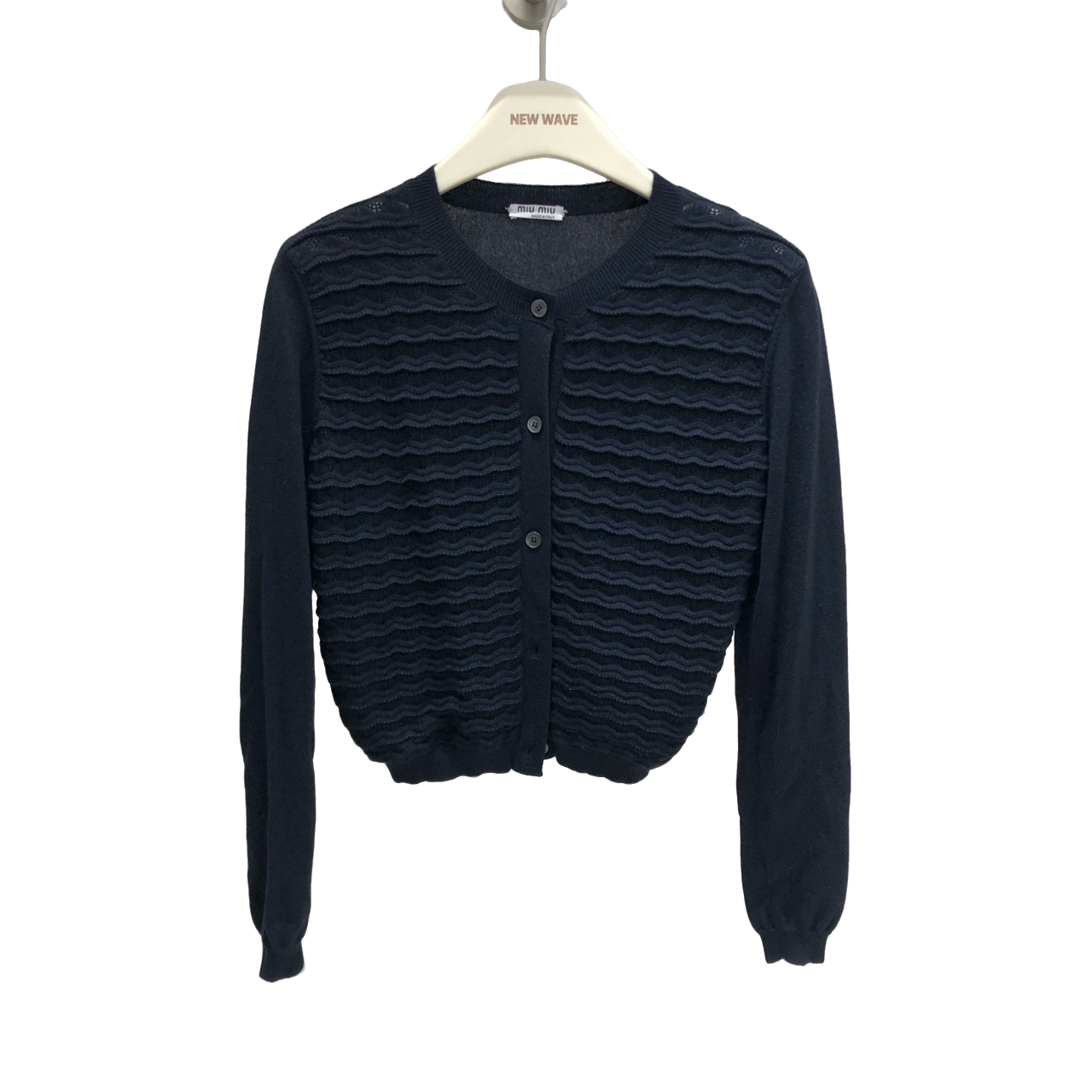 99新 MIU MIU/缪缪  海囤 缪缪上衣38码/nw44505