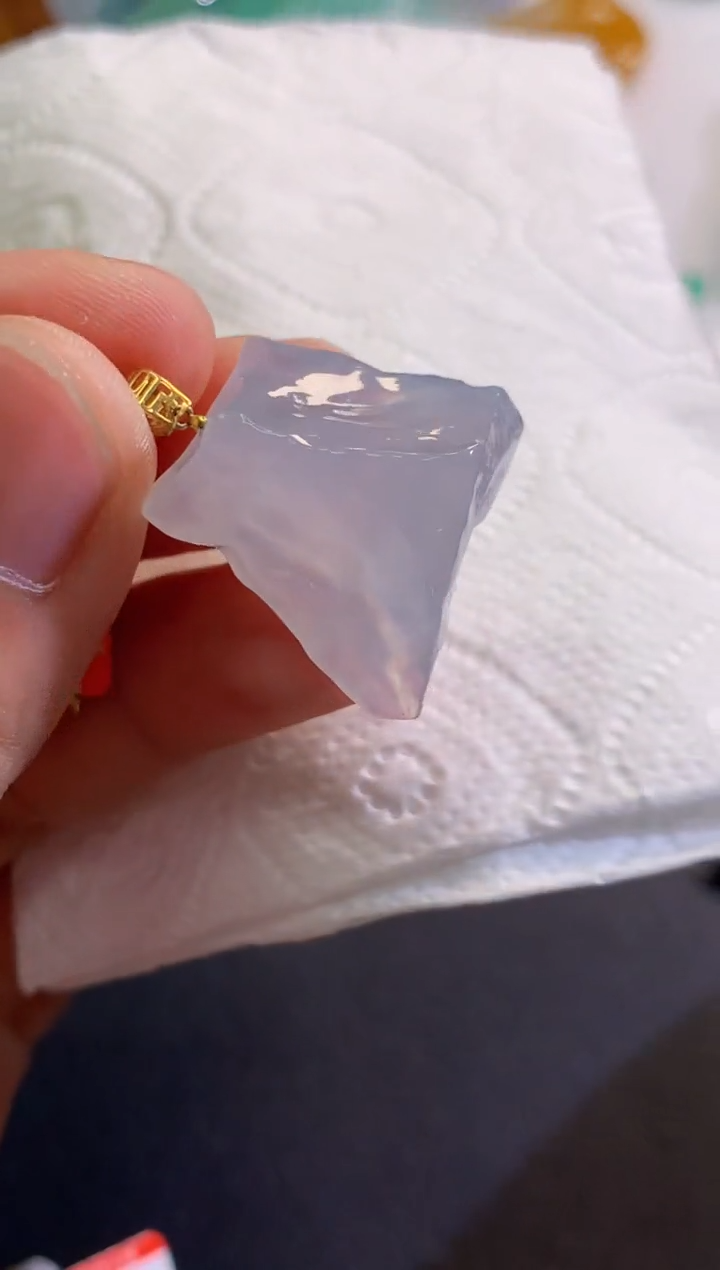 翡翠未镶嵌吊坠(不含链)641