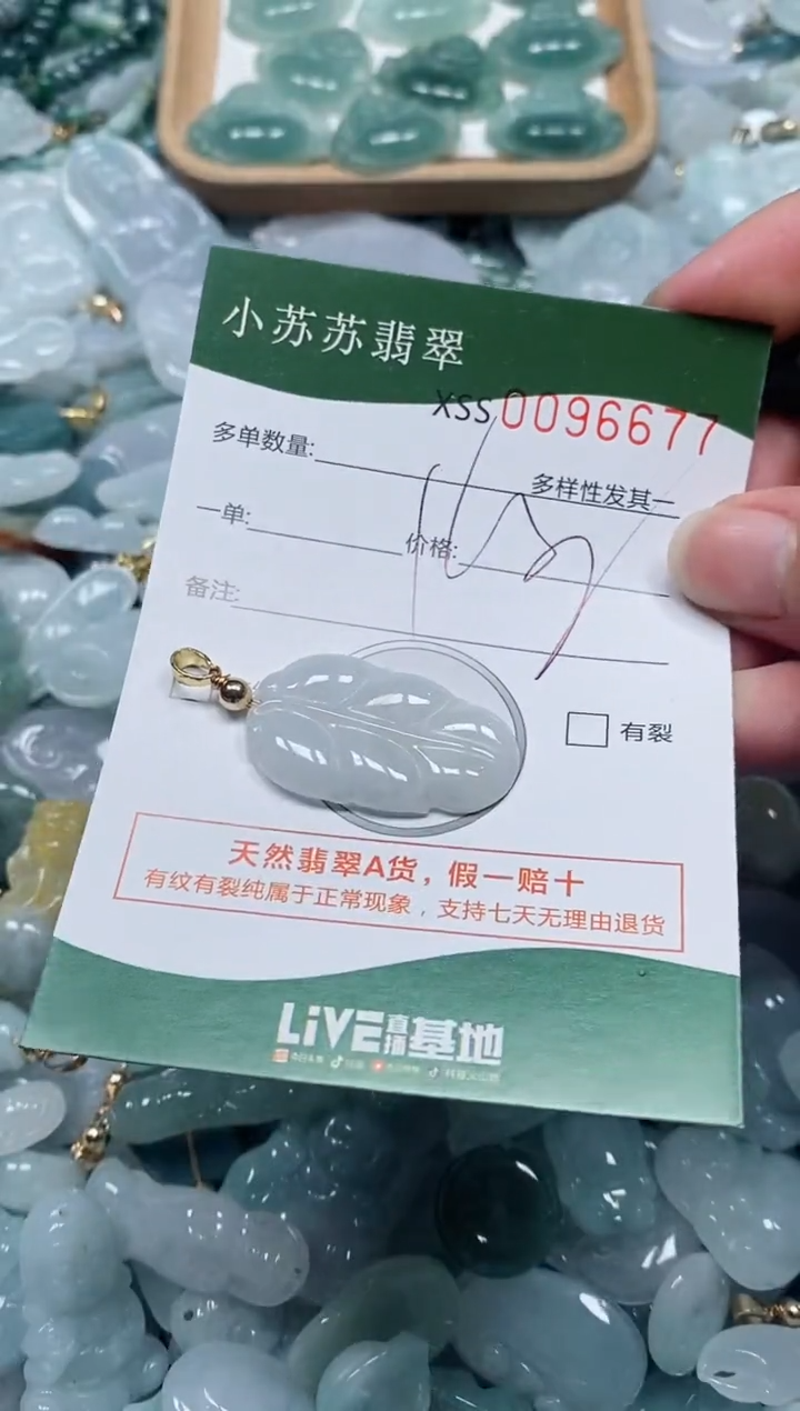 【闪购商品】翡翠颈饰未镶嵌闪购商品0096677