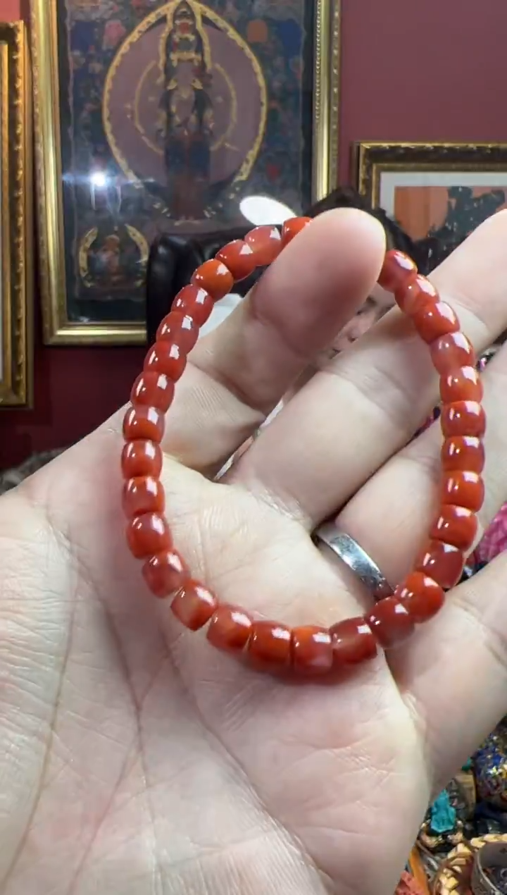 未镶嵌.南红玛瑙70号  南红手串套装ylp7mm
