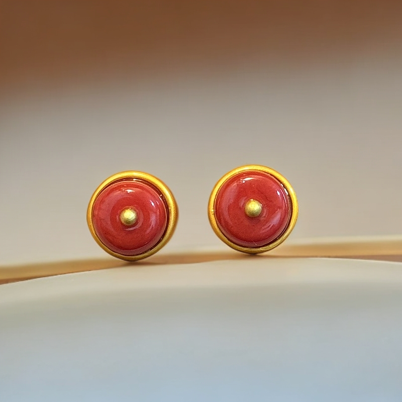 铜合金耳饰 新款耳钉漂亮