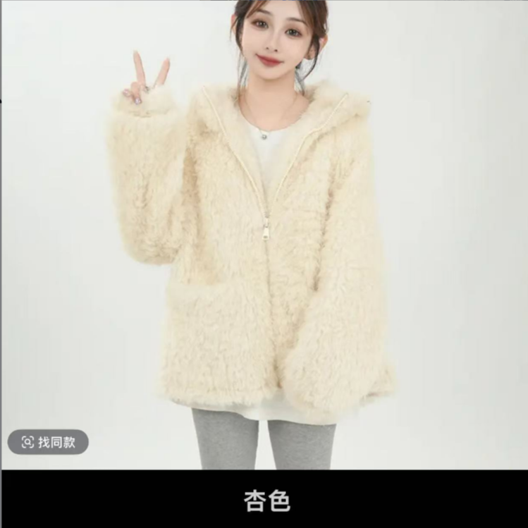 街头风常规短款短款宽松女装保暖休闲