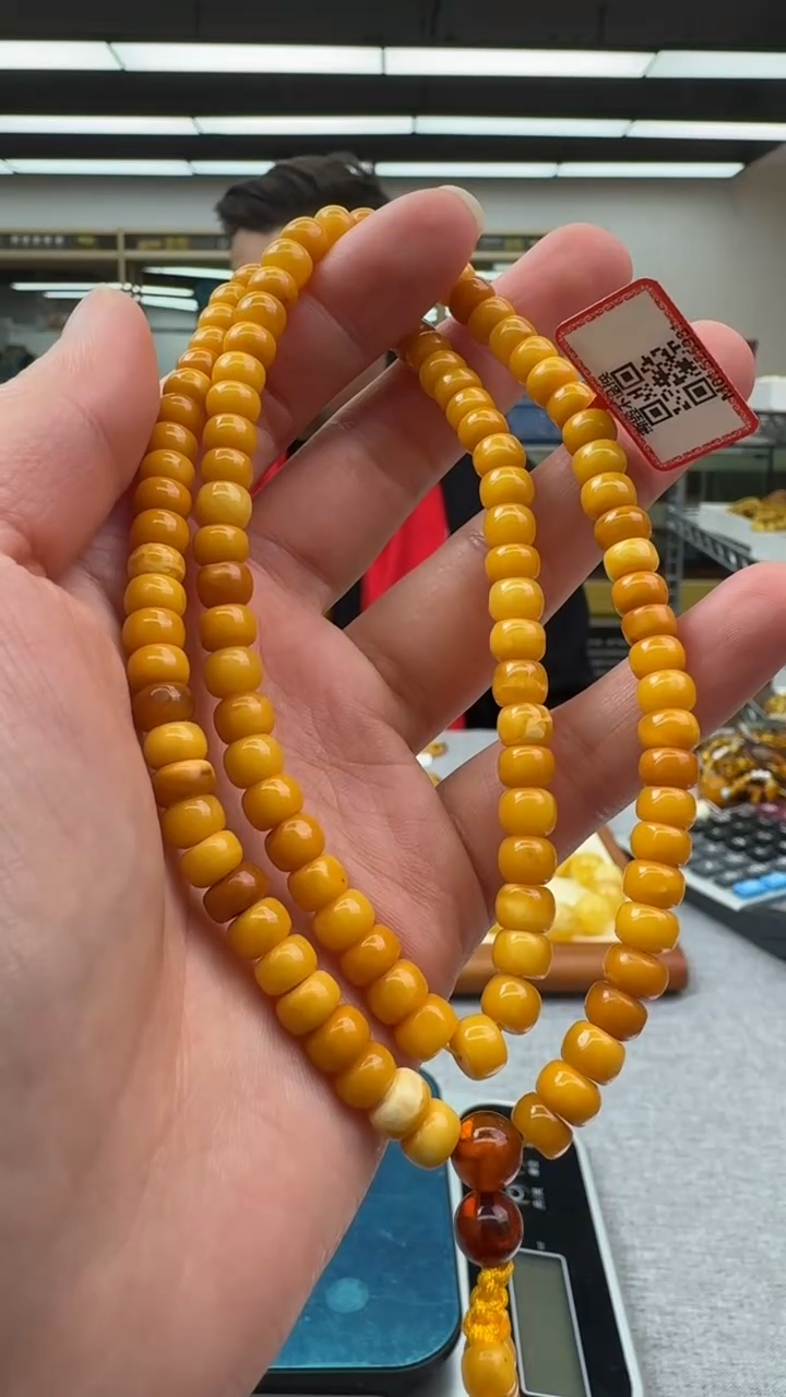 【闪购商品】琥珀颈饰未镶嵌504秒拍号
