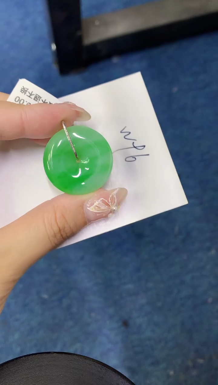 【闪购商品】翡翠颈饰18K金镶嵌000000000000