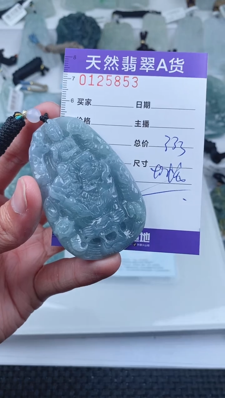 【闪购商品】翡翠颈饰未镶嵌        853