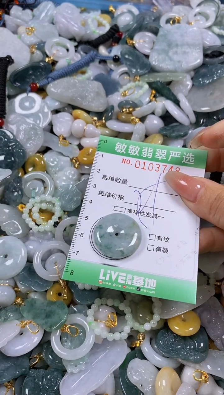 【闪购商品】翡翠颈饰未镶嵌闪购0103748