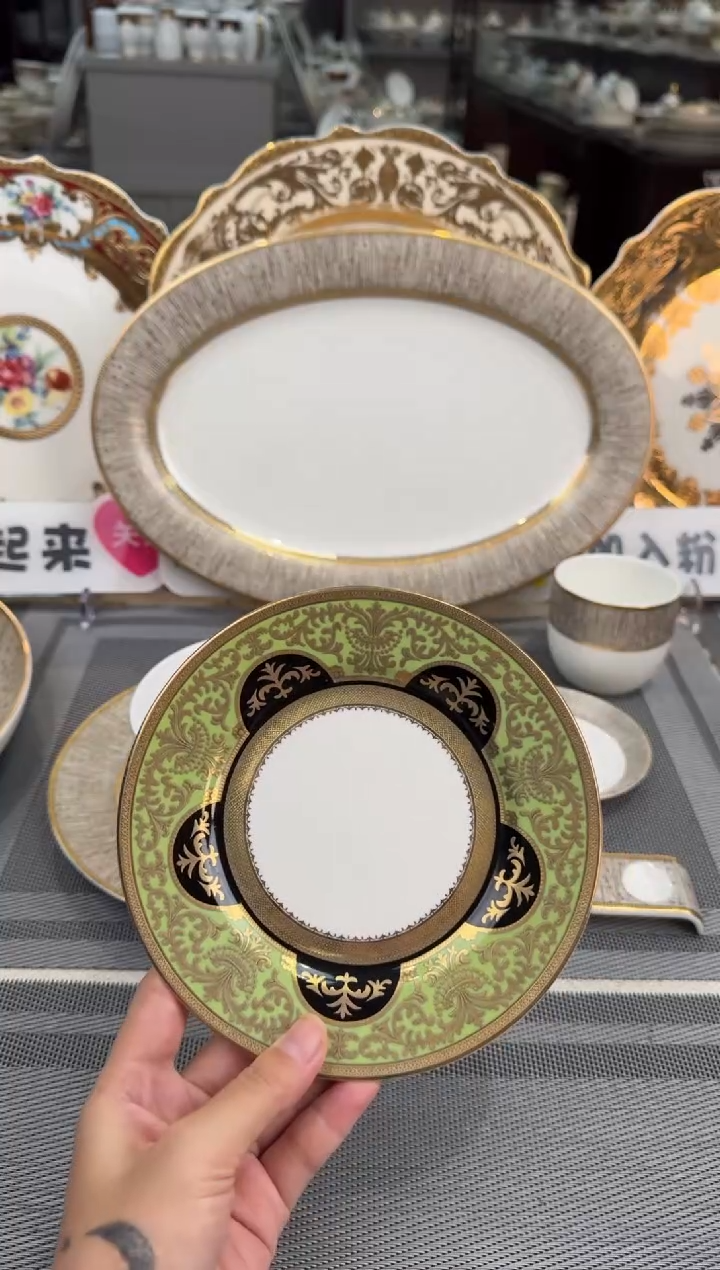 【闪购商品】瓷片6寸骨碟  福利价  福利价