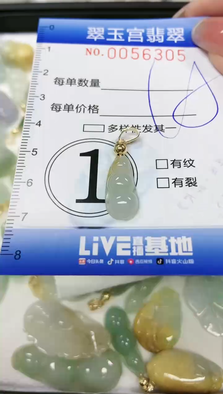 【闪购商品】翡翠颈饰未镶嵌闪购0056305