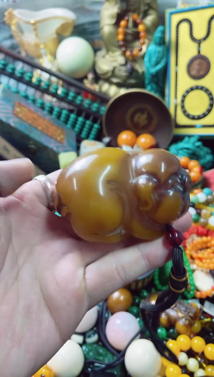 【闪购商品】蜜蜡裸石未镶嵌主播推荐主播推荐