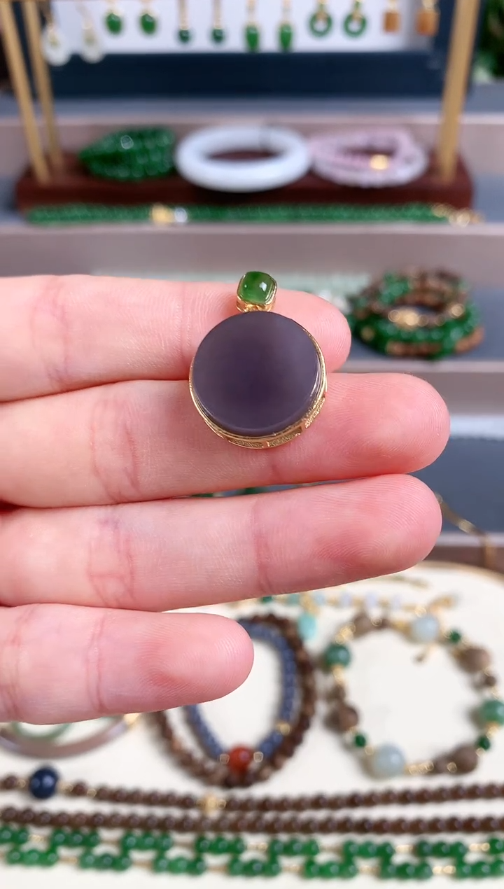 吊坠(不含链)未镶嵌和田玉1