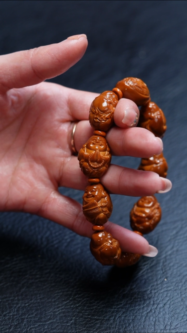 【闪购商品】橄榄核吊坠苏工橄榄核