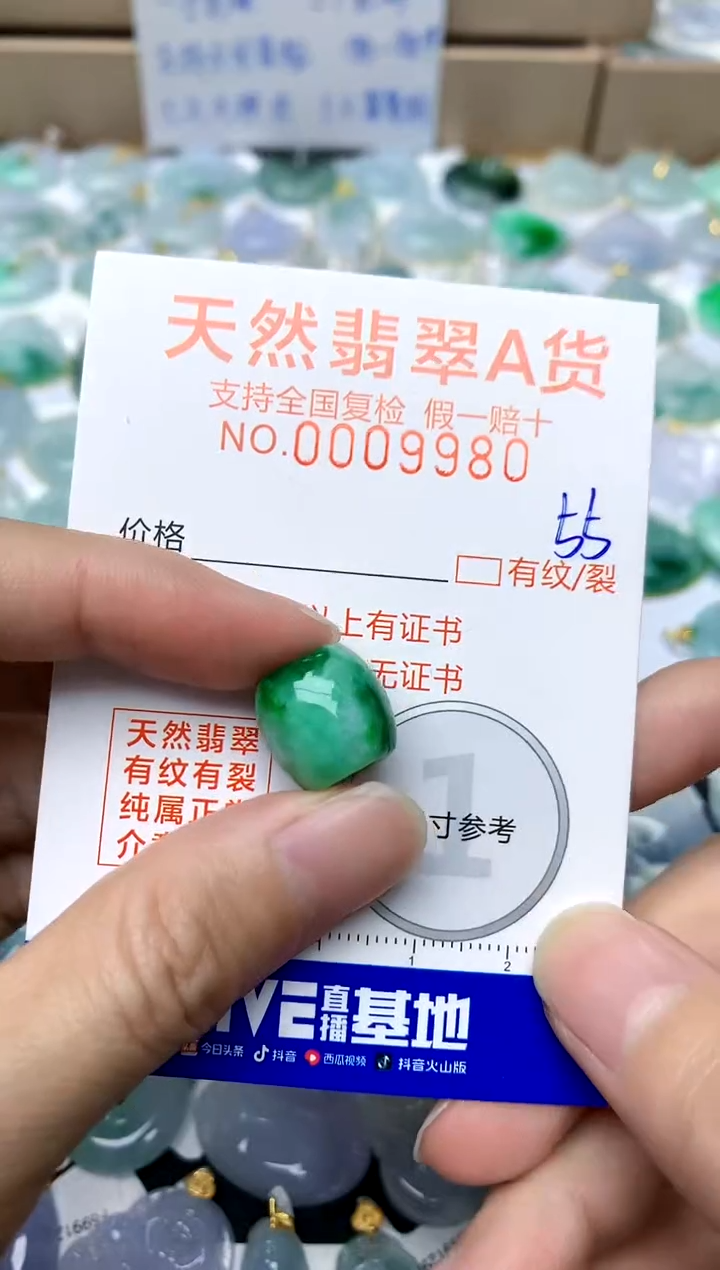 【闪购商品】翡翠颈饰未镶嵌55天然A货翡翠