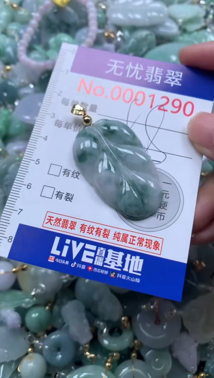 颈饰未镶嵌翡翠1290