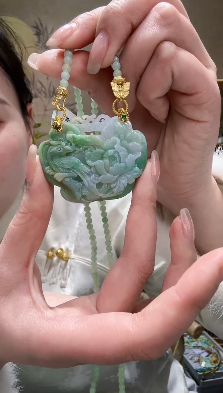 【闪购商品】翡翠颈饰未镶嵌吊坠