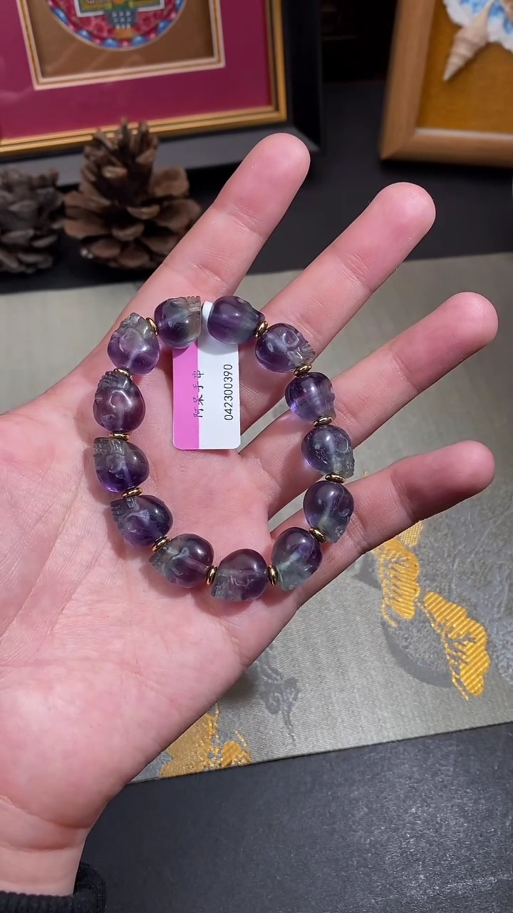 【闪购商品】水晶颈饰未镶嵌Z27655呆呆手串