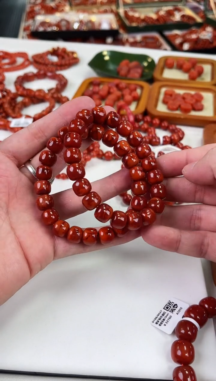 【闪购商品】南红玛瑙瓦西老型手串11+未镶嵌（多样式发其一）