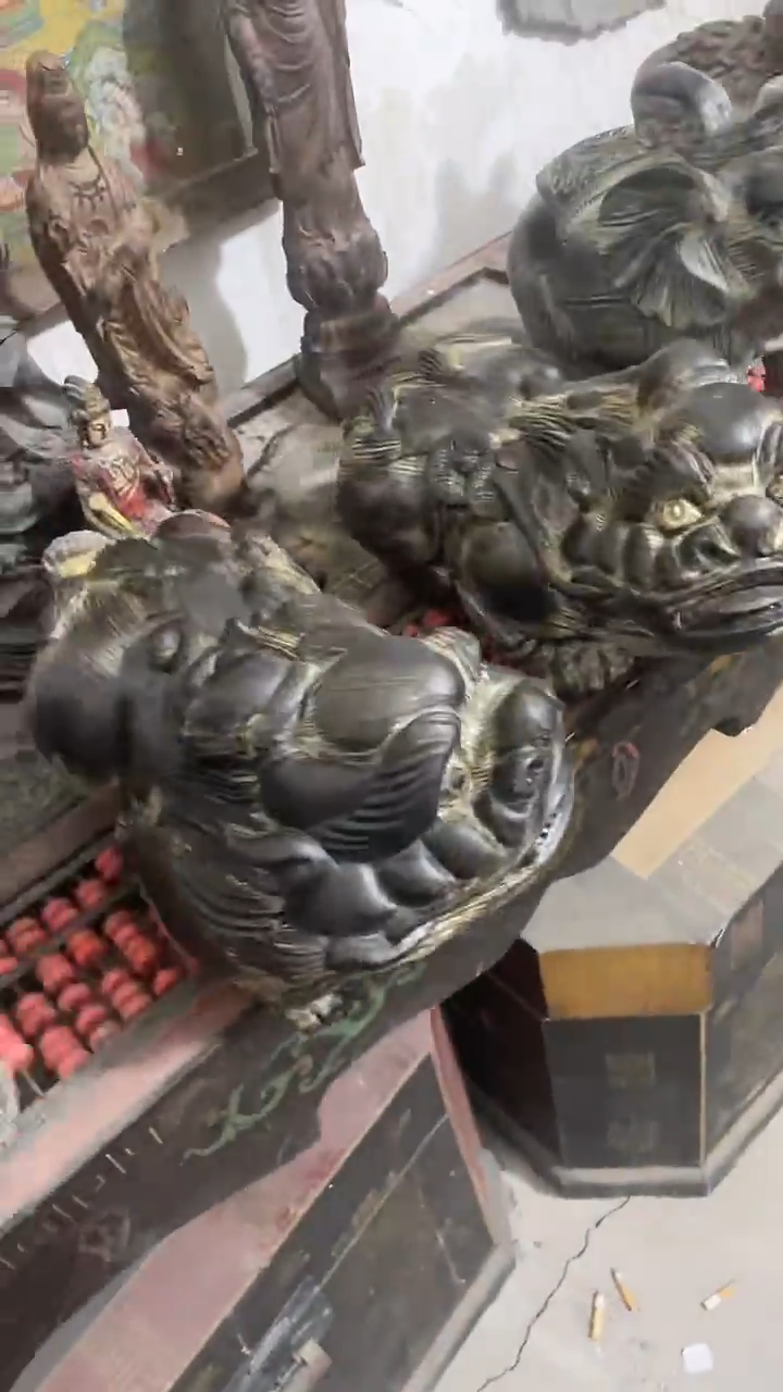 【闪购商品】香榧木木雕新年快乐 香木摆件