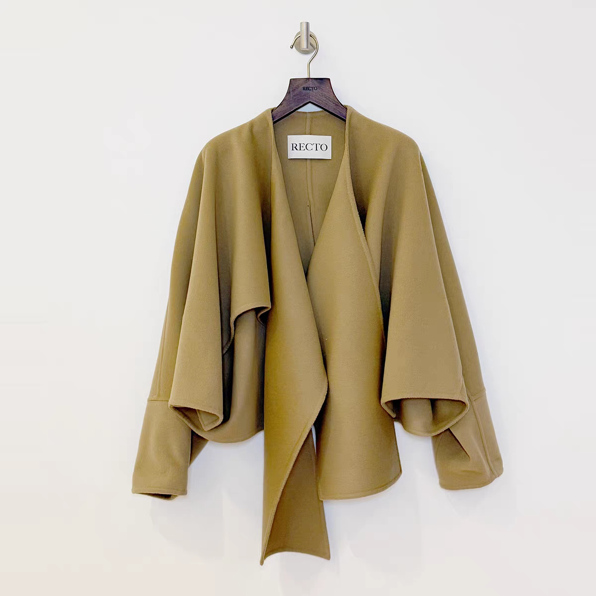RECTO   设计师品牌25早秋纯手工制披肩外套