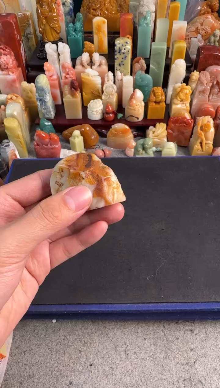 【闪购商品】青田石印石编号编号3452