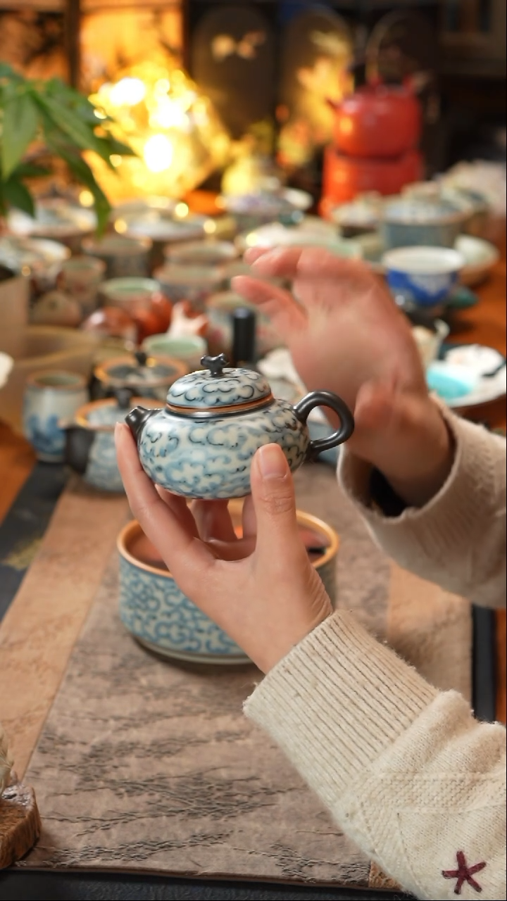 【闪购商品】朴云堂柿子壶祥云朴云堂柿子壶祥云