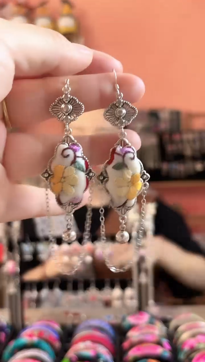 织绣艺枝独绣老绣饰品65开播福利