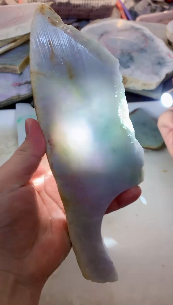 【闪购商品】翡翠未镶嵌颈饰0韩0翡翠珠296