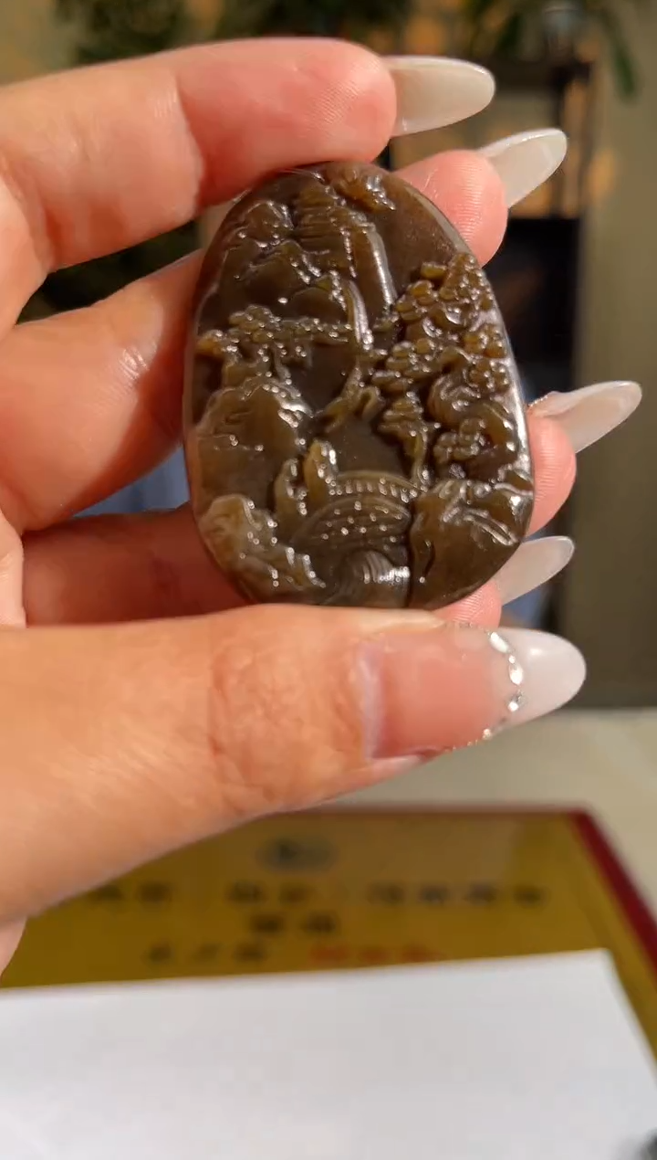 和田玉未镶嵌颈饰多样性拍一发一03037