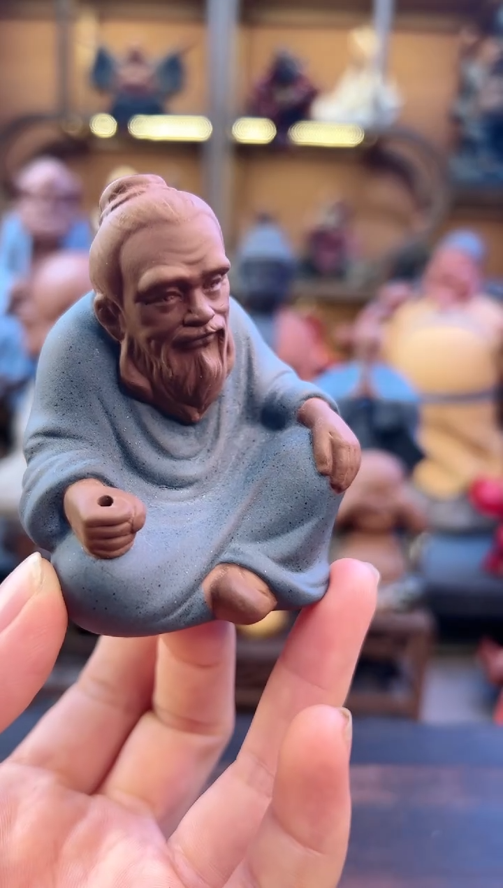 紫砂茶宠器闵紫砂茶宠摆件`