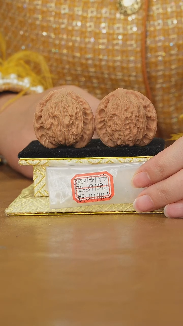 把件文玩核桃非嫁接将军帽