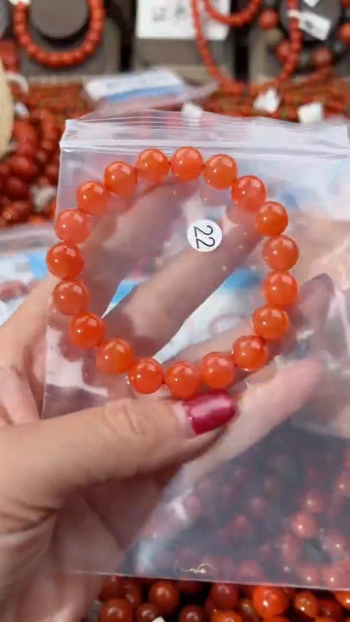 【闪购商品】南红玛瑙手串未镶嵌10