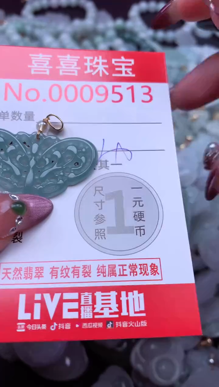 颈饰未镶嵌翡翠9513