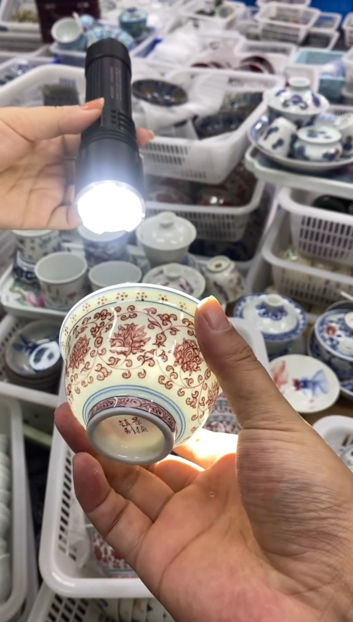 摆件陶景德陶瓷茶具容量约80