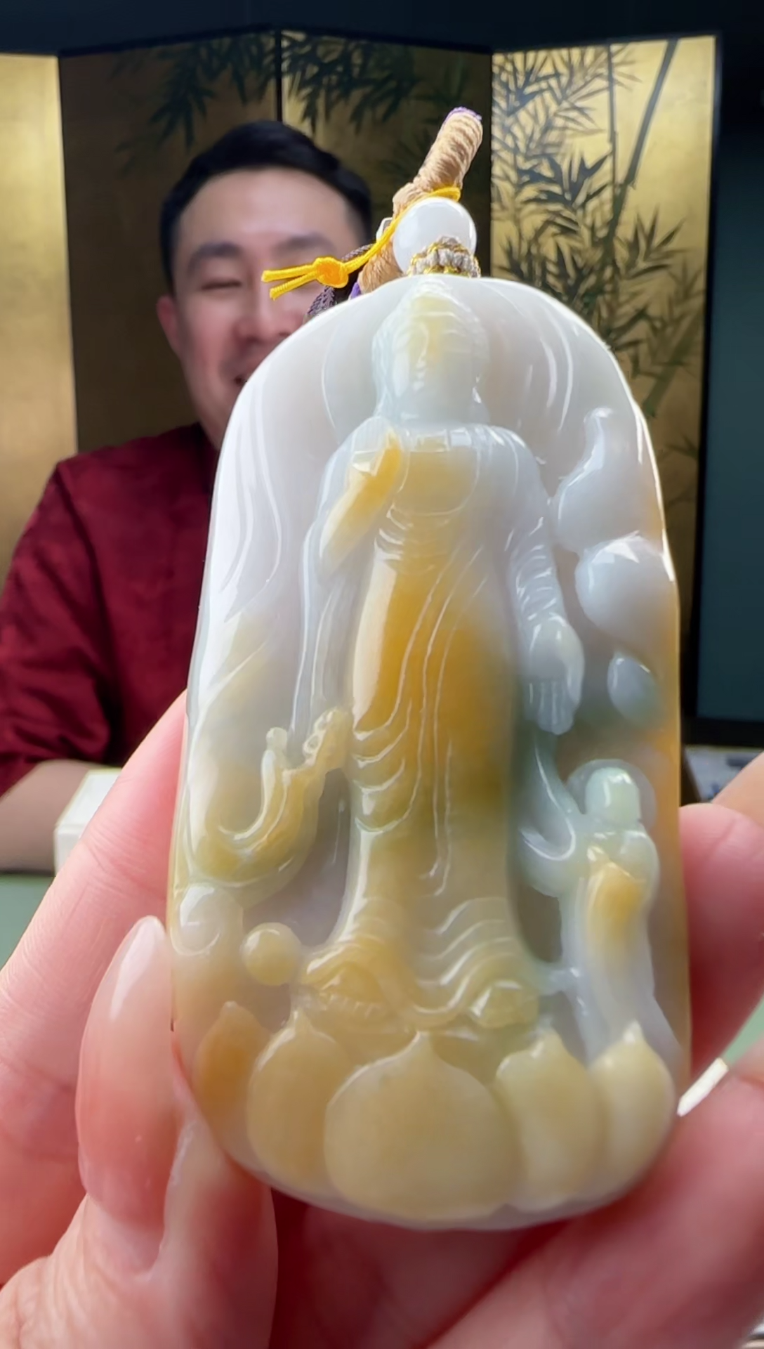 【闪购商品】翡翠颈饰未镶嵌YJ@@960Q3J14939