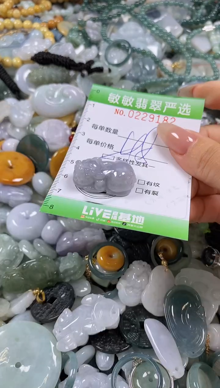 翡翠未镶嵌颈饰闪购0229182多样性发其一