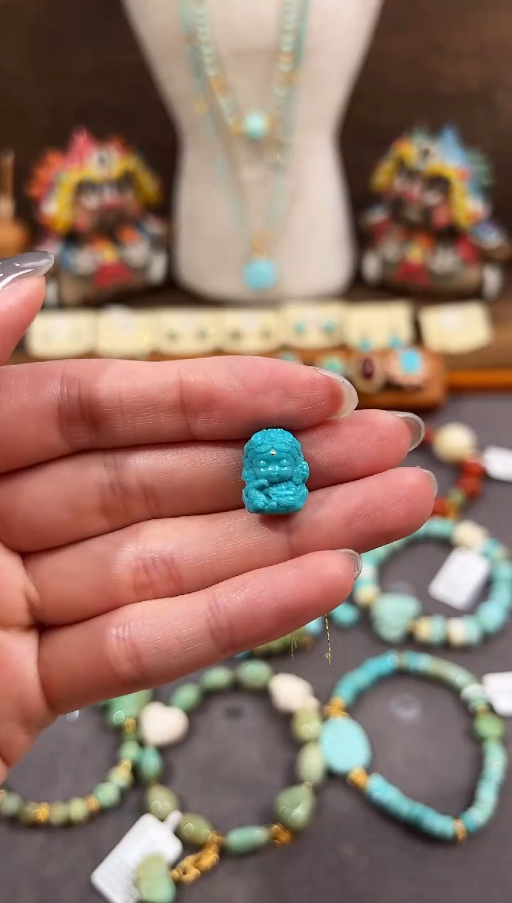 绿松石未镶嵌配饰绿松石配饰