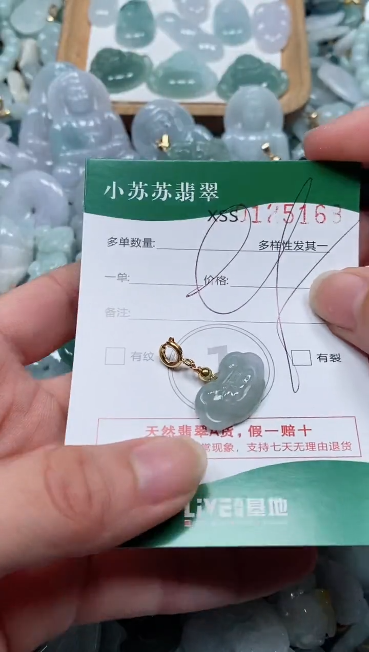 【闪购商品】翡翠颈饰未镶嵌闪购商品0125168