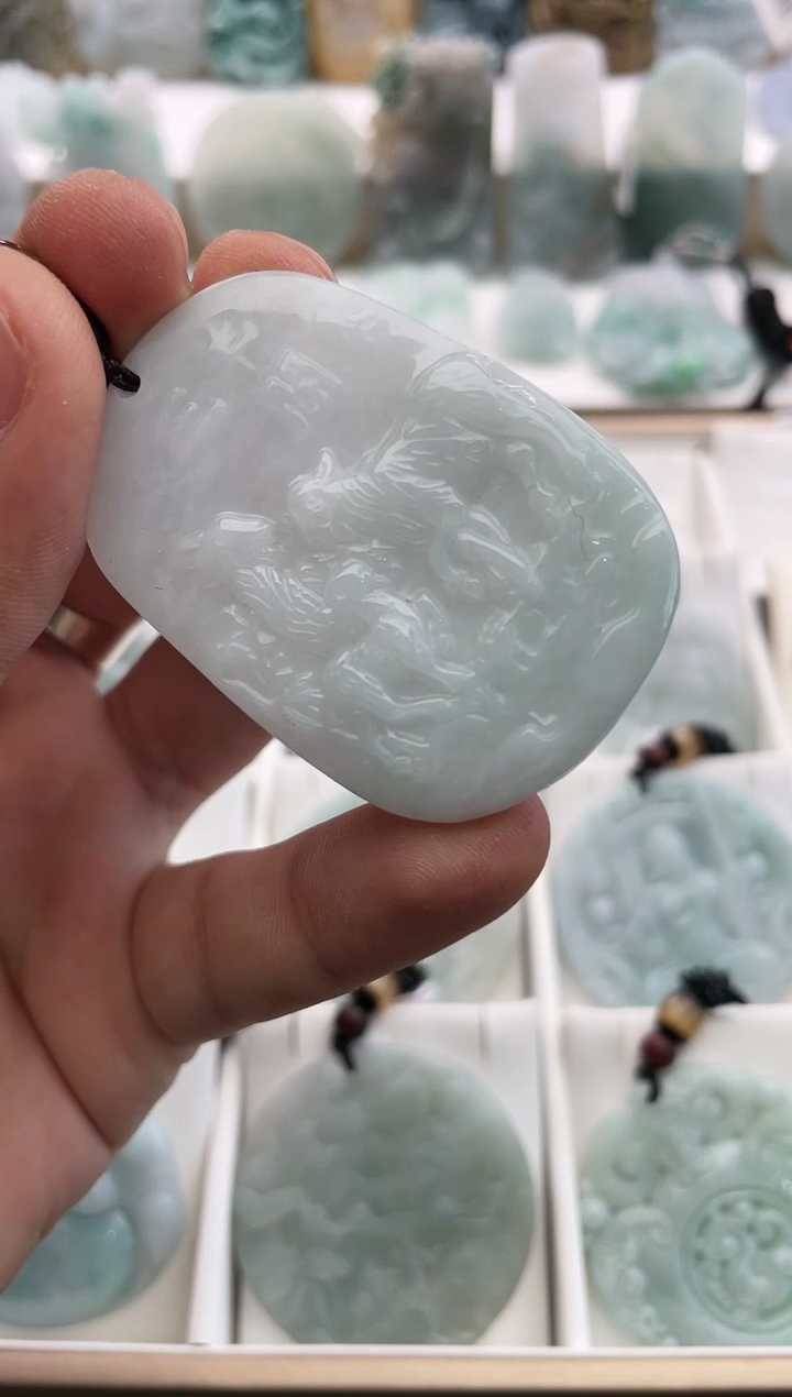 【闪购商品】翡翠颈饰未镶嵌..../1/13/142