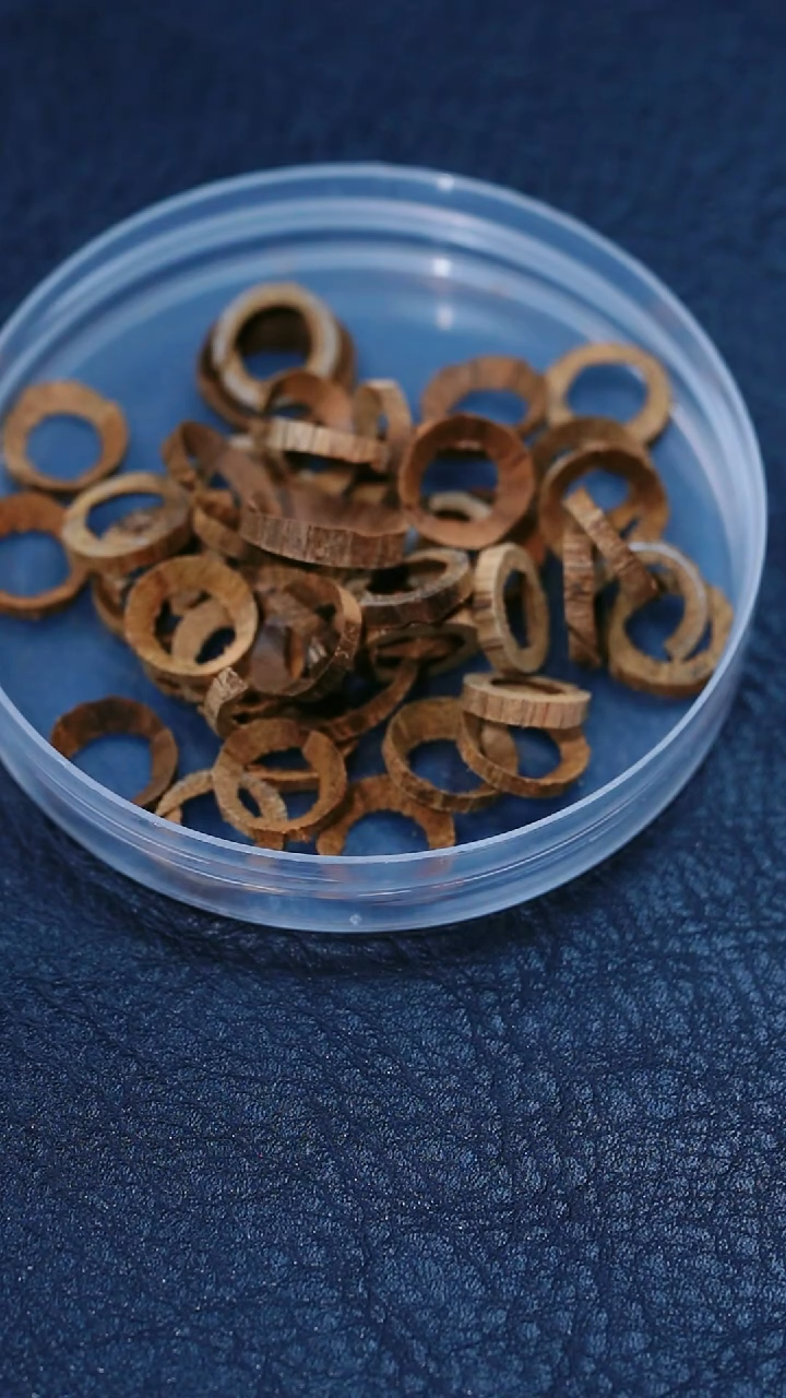 沉香碎屑沉香老文莱甜甜圈3克