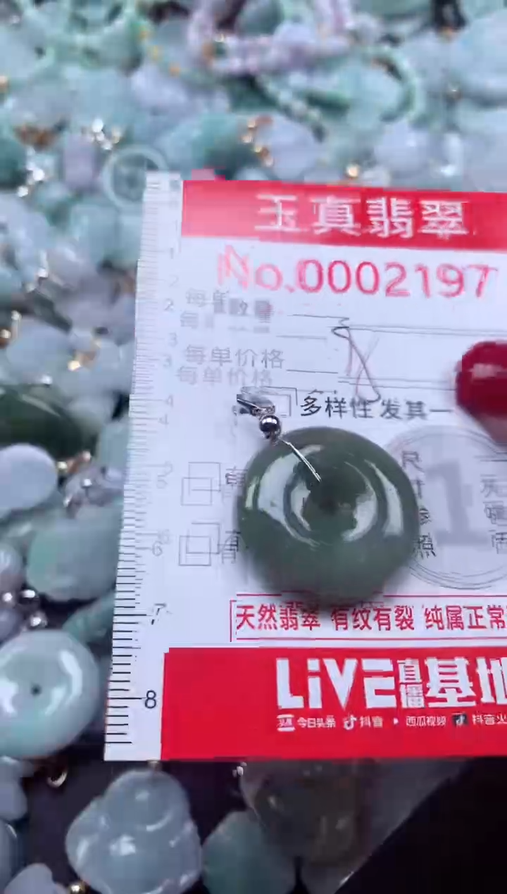颈饰未镶嵌翡翠2197