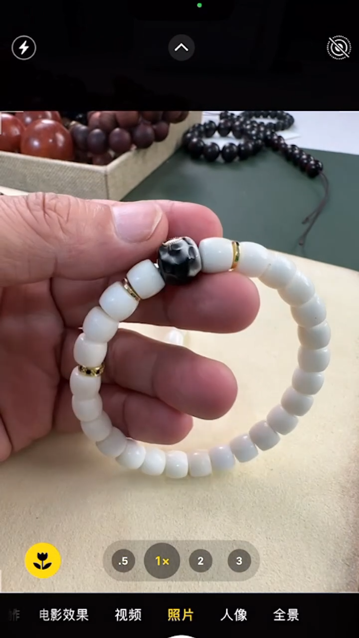 【闪购商品】白玉菩提手串8*9单圈 PT74895