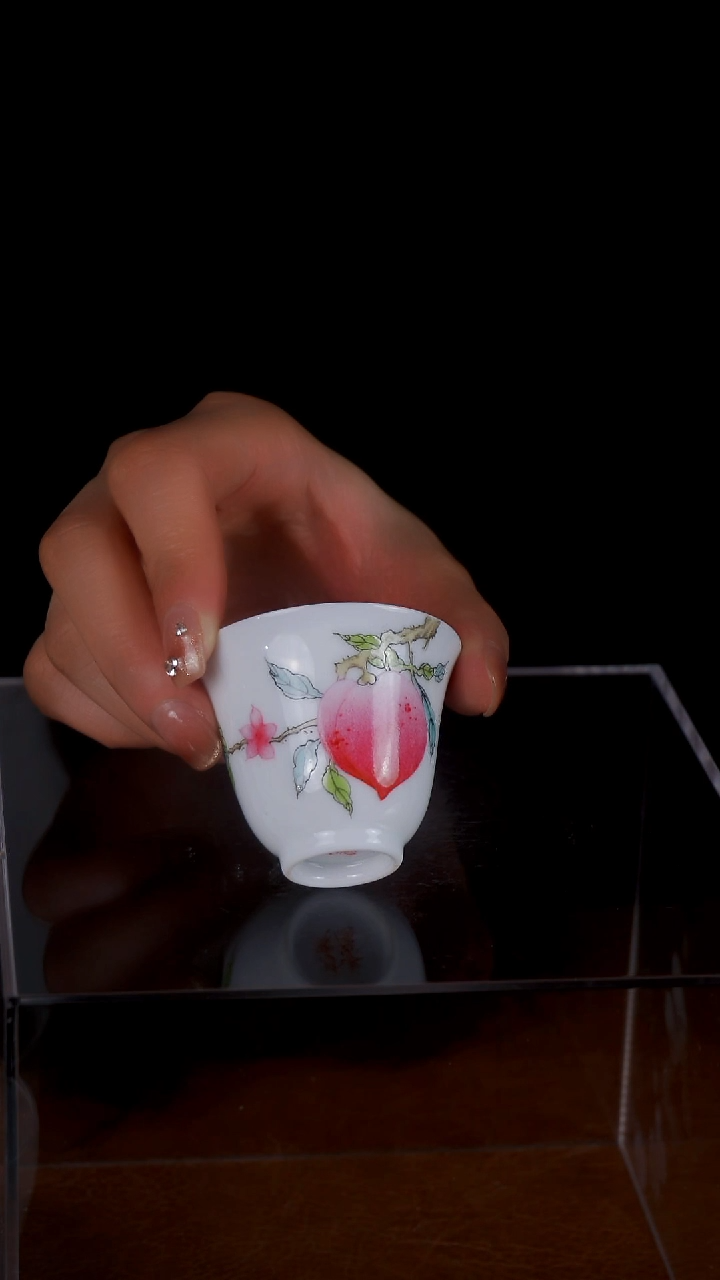 【闪购商品】杯手工手绘精品陶瓷摆件