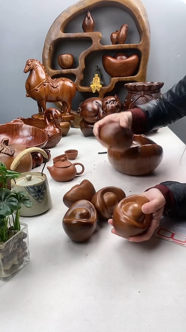 香樟木A5小元宝/尺寸10*7