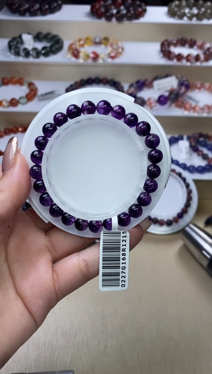 【闪购商品】水晶手链未镶嵌紫超七7m+