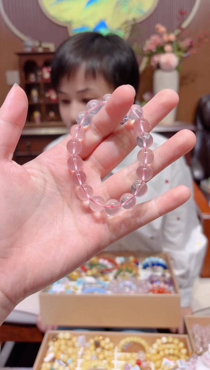 【闪购商品】水晶手串未镶嵌设计款珠串10+多样性发货其一