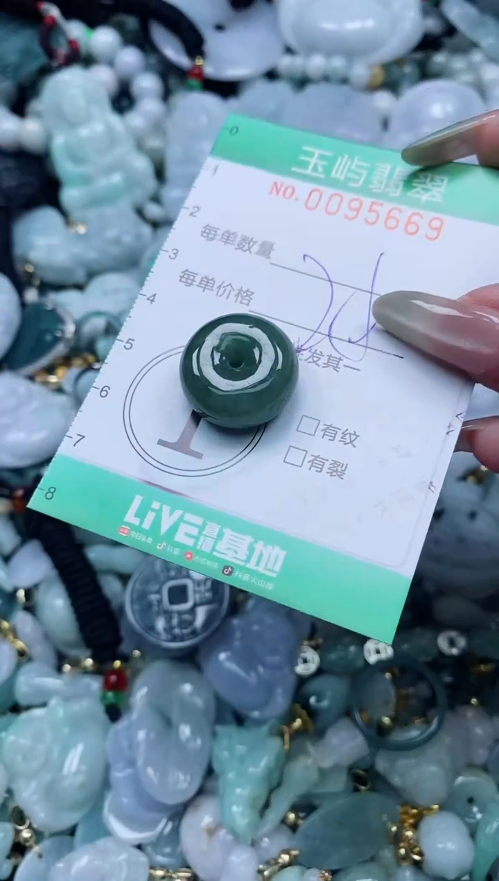 【闪购商品】翡翠颈饰未镶嵌闪购0095669