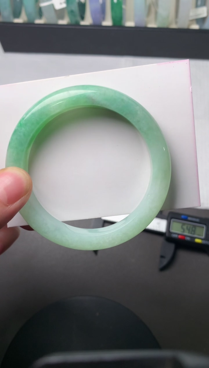 【闪购商品】翡翠手镯未镶嵌55*11*8.4