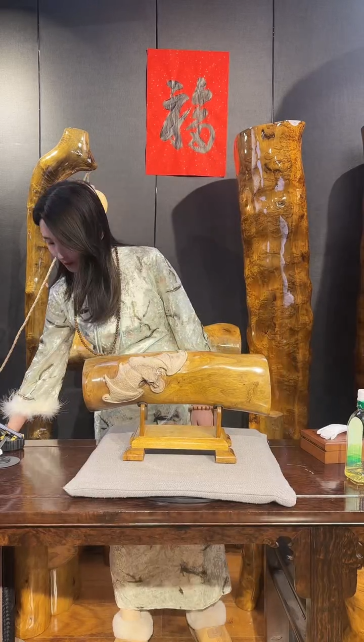 【闪购商品】金丝楠金丝楠木摆件